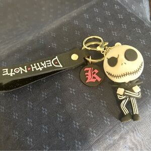 Death Note Nightmare Before Christmas Jack Skellington 3D Keychain